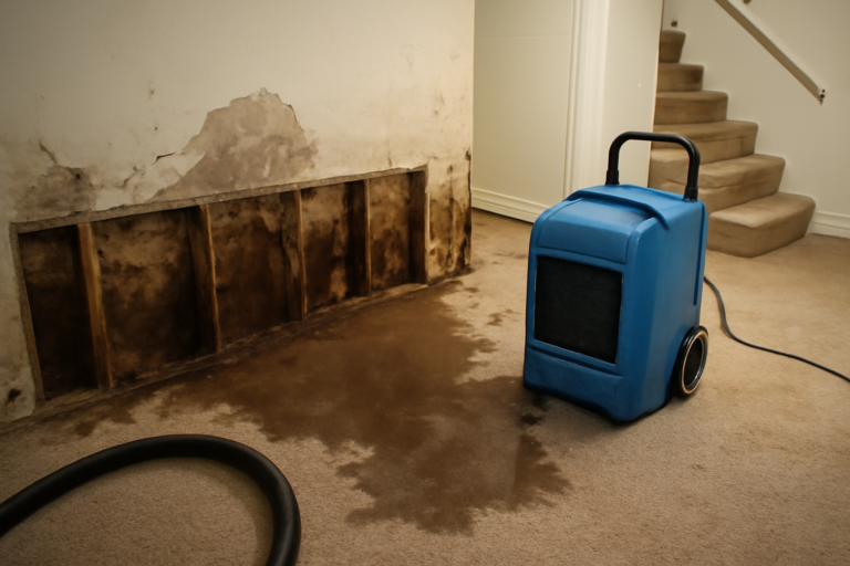 Basement Water Damage Restoration