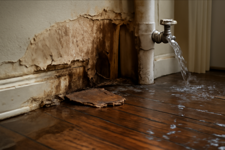 Burst Pipe Water Removal