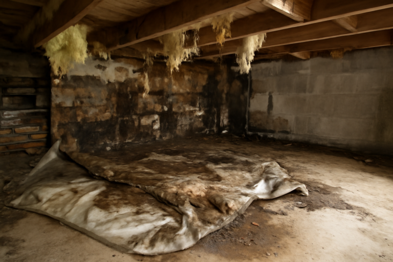 Crawl Space Water Damage Repair