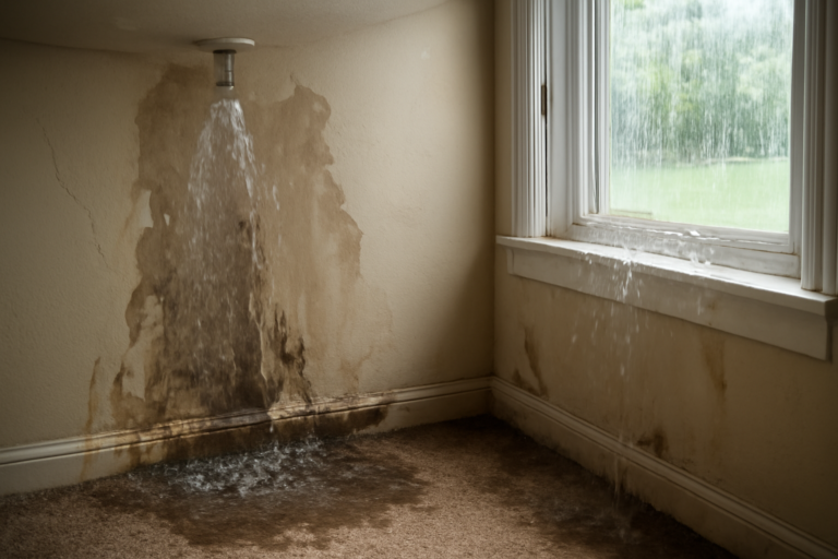 Fire Sprinkler Discharge Water Removal