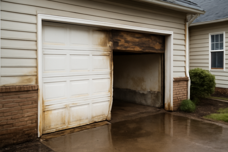Garage Water Damage Cleanup