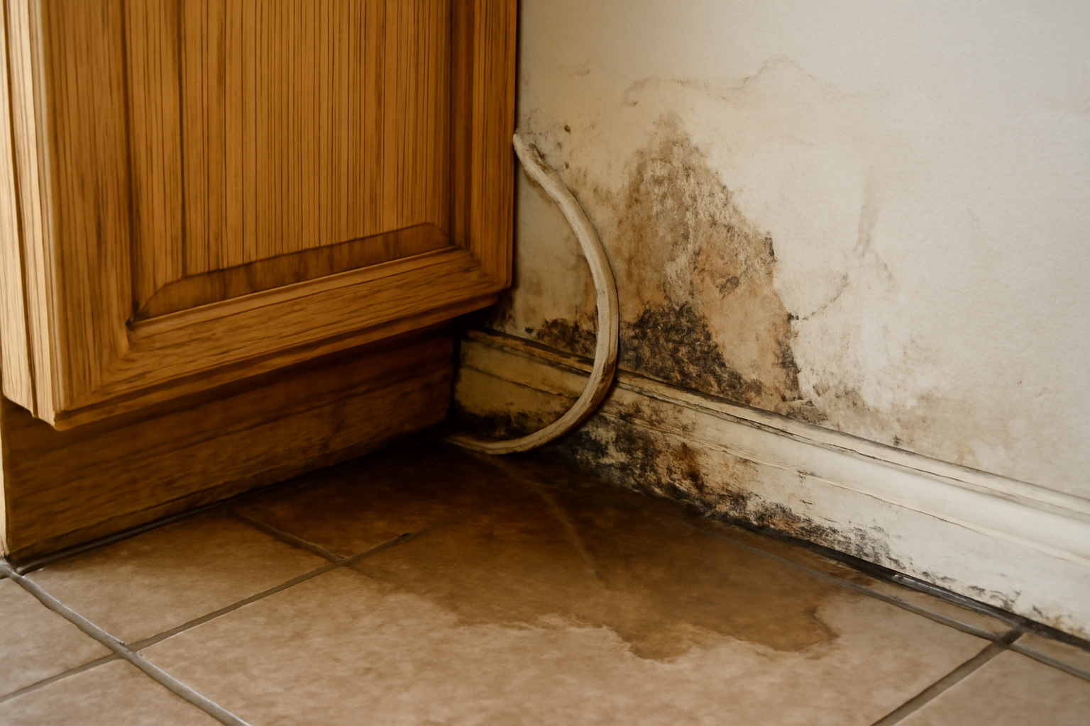Ice Maker Line Leak Water Removal in Arcadia, NY