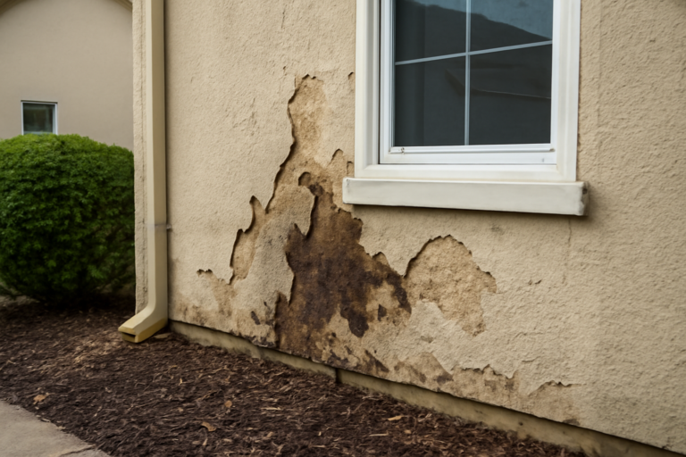 Stucco Water Damage Repair