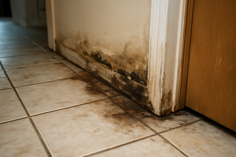 Tile Floor Water Damage Restoration