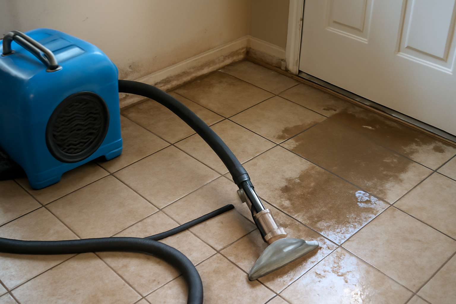 Tile Floor Water Extraction in Horseheads, NY