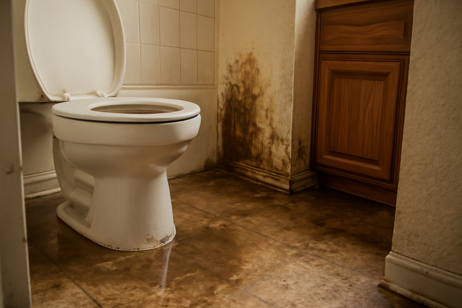 Toilet Overflow Water Removal in Richmond, NY