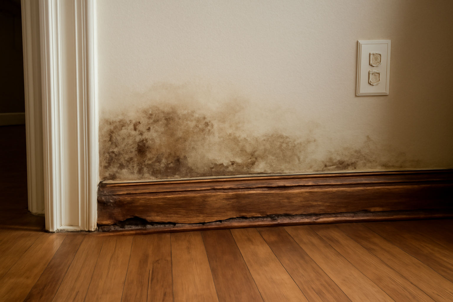 Wood Trim Water Damage Restoration in Medina, NY